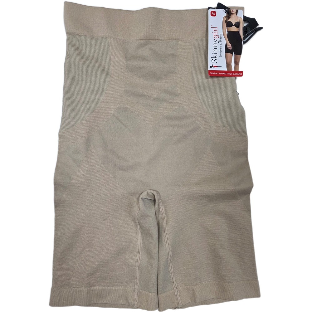 Skinnygirl Beige Shaping Hi-Waist Thigh Slimmer